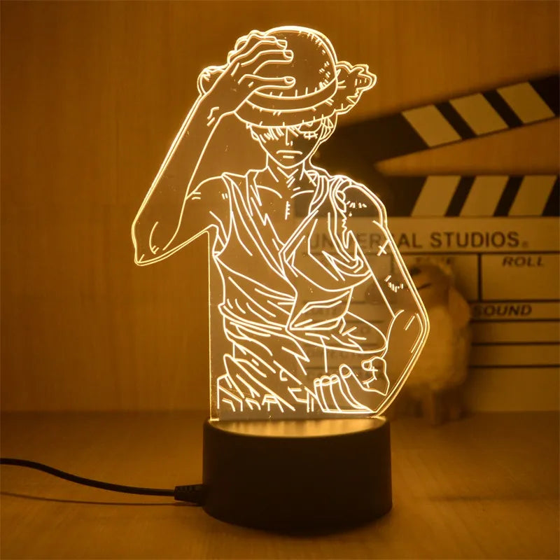 <b>LUMINÁRIA 3D LED ONE PIECE</b>