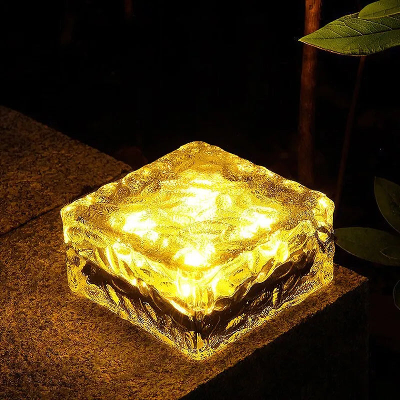 <b>LUZ SOLAR LED IMPERMEÁVEL E DECORATIVO ICE GLOW</b>