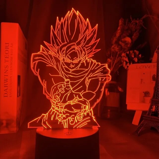 <b>LUMINÁRIA 3D DRAGON BALL Z</b>