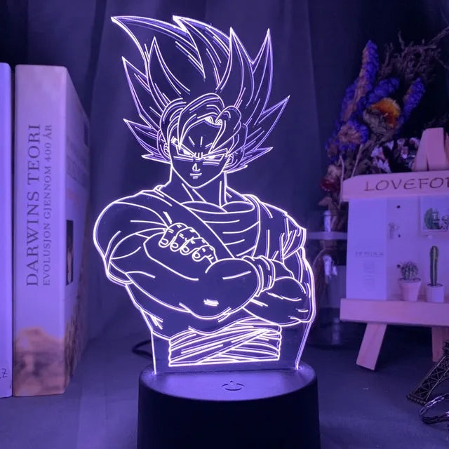 <b>LUMINÁRIA 3D DRAGON BALL Z</b>