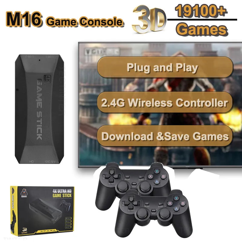 <b>GAME STICK RETROFUSION COM 19100 JOGOS</b>