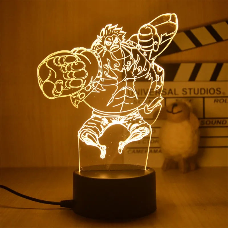 <b>LUMINÁRIA 3D LED ONE PIECE</b>